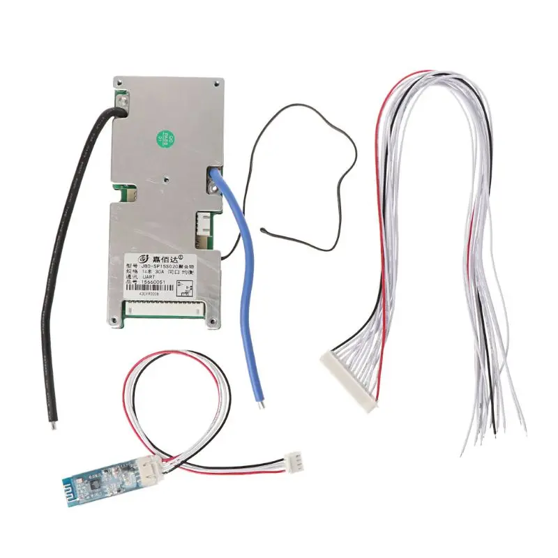  Lithium-Batterie Schutz Bord Mit Bluetooth 14S BMS PCB Mobile Statische Strom Intelligente 48V Komp