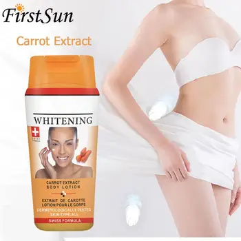 

Natural Strong Snow White Body Cream Whitening Body Lotion Makeup Skin Care Moisturizing for Women(Carrot Extract)