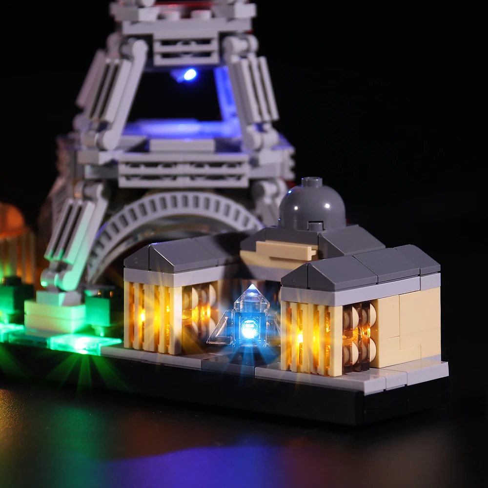 Vonado LED Lighting Kit for 21044 Paris Architecture Skyline Collection Light Kit, Not Included the Building Block 6