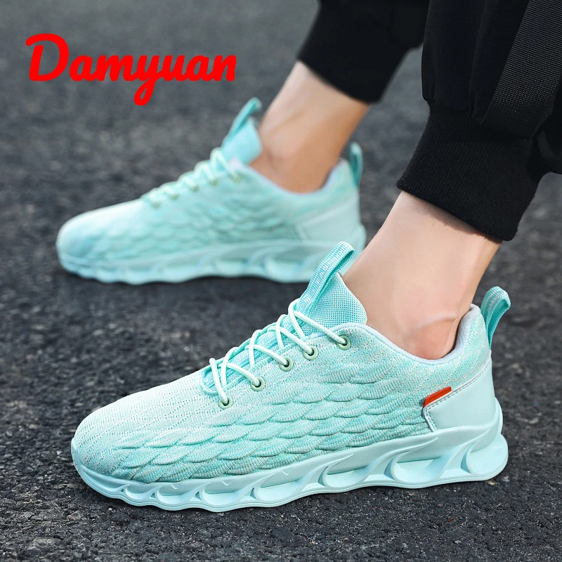 

Damyuan 2019 New Breathable running shoes men's fashion sports shoes, shock absorption comfort, jogging leisure shoes