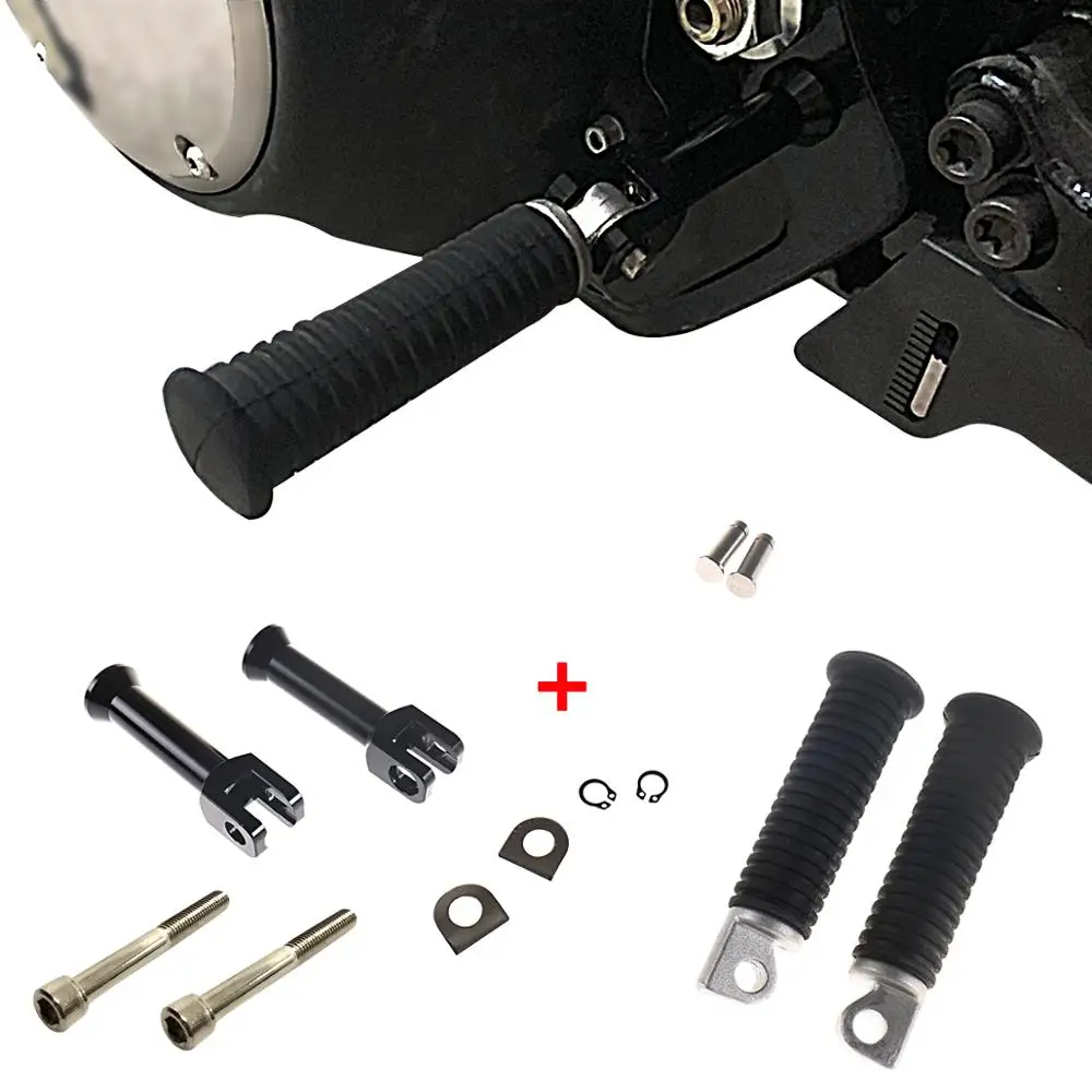 Cubiertas Cromadas Para Estribos De Pasajero De Harley Street Bob, Road Glide Y Street Glide, Par Izquierdo Y Derecho, De Aluminio Con Tornillos Incluidos.