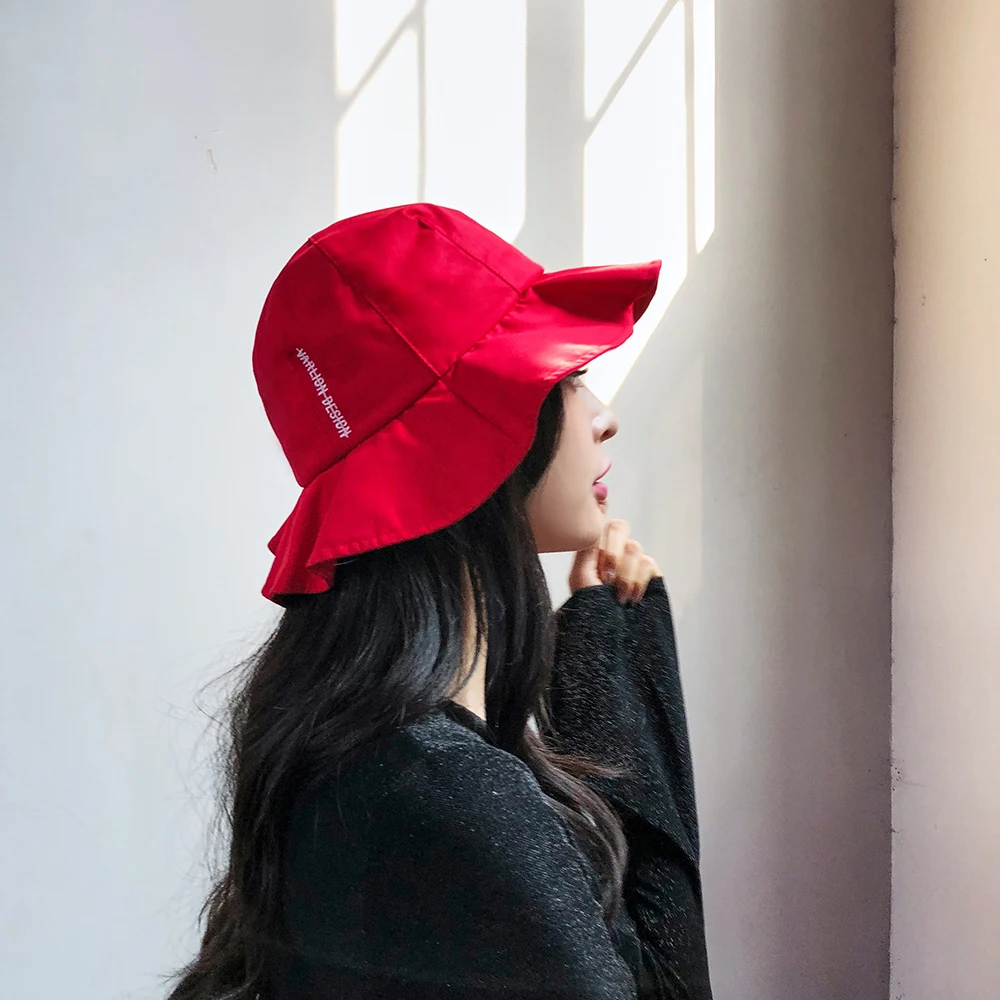 Unisex Summer Foldable Bucket Hat Women Outdoor Sunscreen Cotton Fishing Hunting Cap Summer Hats For Women Anti-UV Visor Gift