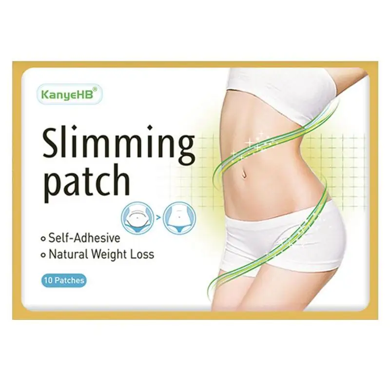 

Fast Slimming Sticker, Belly Slimming Patch, Slimming, Fat Burning, Slimming, Slimming, Navel Slider, 10 Pieces Tool