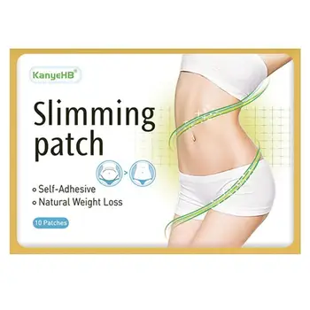 

Fast Slimming Sticker, Belly Slimming Patch, Slimming, Fat Burning, Slimming, Slimming, Navel Slider, 10 Pieces Tool