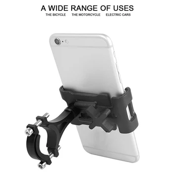 

Bicycle Phone Mount Holder Rack Aluminum Alloy for Universal Mountain Bike Motorcycle UND Sale