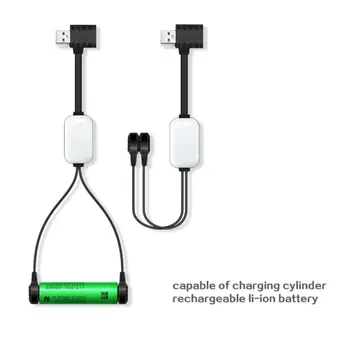 

A10 Battery Charger for Li-ion Batteries Multifunction Magnetic USB Charger Mini Charging/Discharging Power Bank For 18650 25500