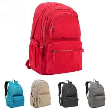 

Unisex Camping Adjustable Strap Backpack Laptop Sport Casual Nylon Wear-resistant Breathable Waterproof High-capacity Backpack