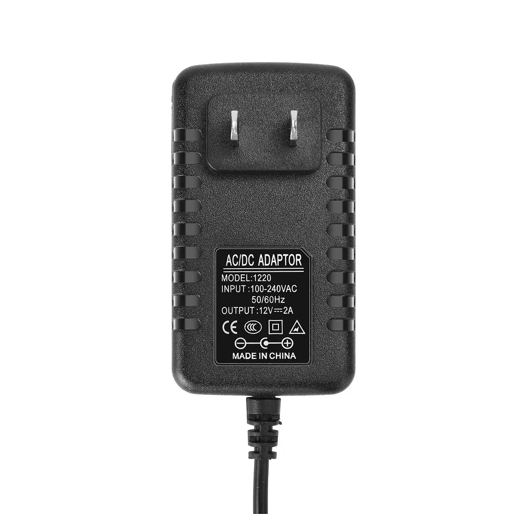 

HOT NEW Universal AC 100-240V US UK Plug For DC 12V 2A 24W Power Supply Adapter Charger For LED Strips CCTV Security Camera