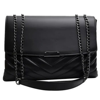 

European Fashion Female Tote bag 2019 New Quality PU Leather Women's Designer Handbag Lock High capacity Shoulder Messenger Bag