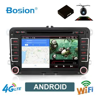 

Bosion 2 Din Android 10.0 car dvd for Volkswagen Polo Tiguan passat b6 cc fabia mirror link wifi Radio car Multimedia