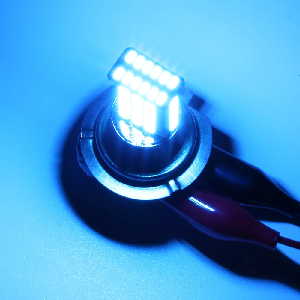 2 шт. H7 светодиодный 3030SMD 3200LM противотуманный светильник, лампы для вождения автомобиля DRL 8000K 12V синий* Цветовая температура: 8000K