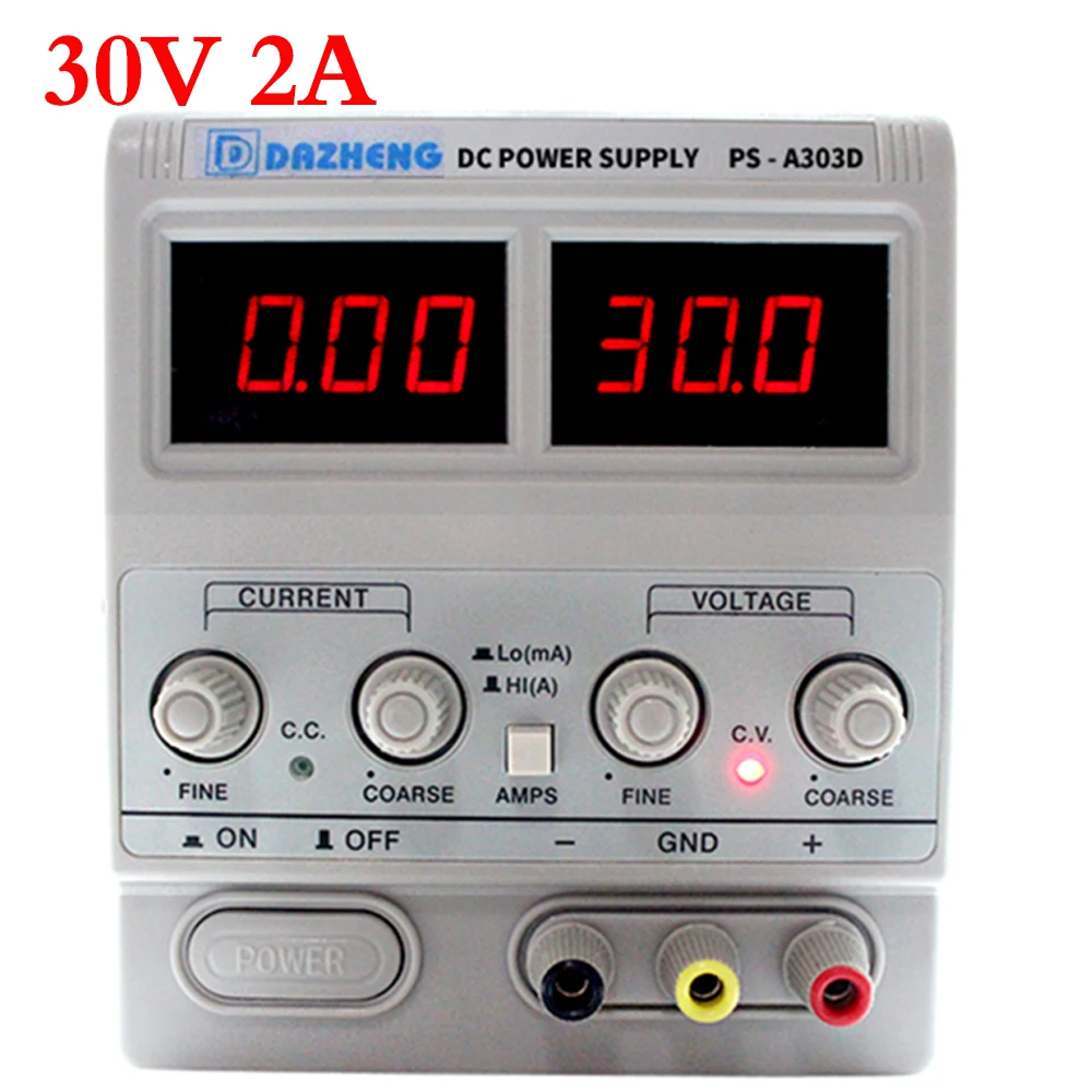 

Send By DHL/EMS Analog Voltage Regulators 30V 3A Laboratory Adjustable Linear Power Supply Professional With Pointer For Lab
