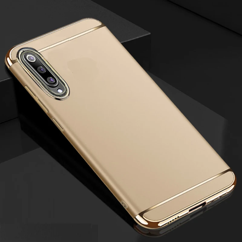 gold Kainuen роскошный жесткий пластиковый телефон назад capinha, etui, coque, чехол, чехол для xiaomi mi 9 mi 9 se 9se mi 9se my для xio mi аксессуары - Цвет: gold