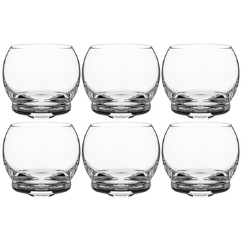 

Crazy Glass Set 6 pcs 390 ml. Height = 9 cm. Kitchen supplies