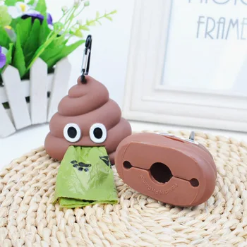 

Pet Waste Bag Outdoor Portable Dog Garbage Bag Feces Dispenser Soft Silicone Poop Garbage Bag Outdoor Pet Cleaning Supplies