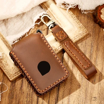 Cover chiave telecomando per Volvo XC40 XC60 S90 XC90 V90 2017 2018 T5T6 T8 2015 2016 4 Cover chiave telecomando per Volvo XC40 XC60 S90 XC90 V90 2017 2018 T5T6 T8 2015 2016 - KEYYOU portachiavi in pelle per auto per Volvo XC40 XC60 S90 XC90 V90 2017 2018