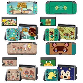 

Dock Charger Stand Holder Animal Crossing Screen Protector Sticker Skin for Nintendo Switch NS Console Joycon Controller Case