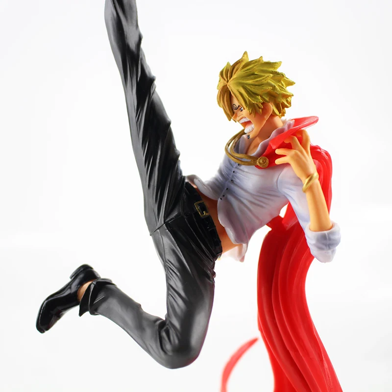 Одна деталь фигурка Санджи игрушка король художника Vinsmoke Sanji 9,8 дюймов 25 см Коллекционная модель куклы подарок на Рождество