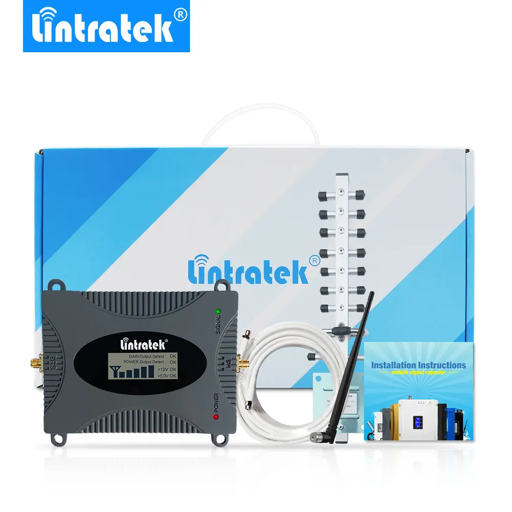 Lintratek 3G Mobile Cell Phones Signal Repeater
