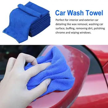 

Microfiber Car Wash Towel Super Water Absorbing Capacity Interior And Exterior Car Detailing For Any Surface 1 Pcs