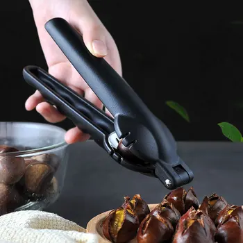 

Chestnut Opener for Peeling Nuts Cross Opening Knife Household Nutcracker Sheller Opener Device Walnut Clip Sheller Opening Tool