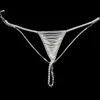 Stonefans Sexy Hollow Rhinestone Bra and Thong Panties for Women Charm Bikinis Crystal Body Chain Harness Underwear Jewelry Gift ► Photo 3/6