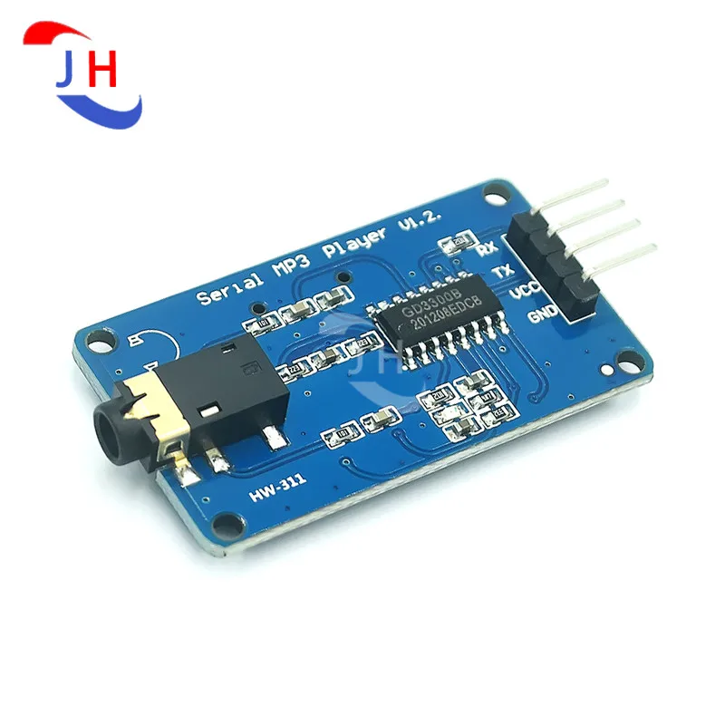 MP3 музыкальный плеер YX5300 YX6300 UART TTL с последовательным управлением модуль