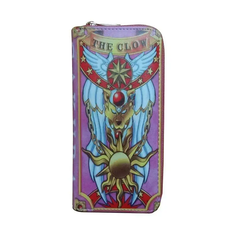 Аниме Cardcaptor Sakura Clow Card косплей реквизит кошелек модель KINOMOTO SAKURA Card captor карты с Сакурой Таро Подарочный Кошелек для монет