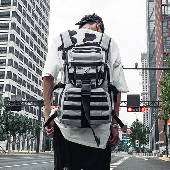 

Large Capacity Outdoor Backpack Men Casual Travel Backpack School Bags for Teenage Boys Girls High Student Personality Bagpack