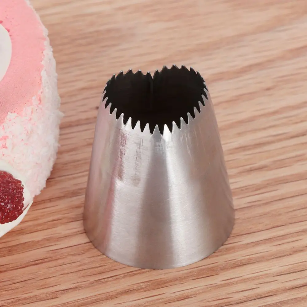 1 шт. насадка в форме сердца для обледенения из нержавеющей стали DIY Крем Кекс Кондитерские насадки насадка для кухни Хлебобулочные украшения торта инструмент