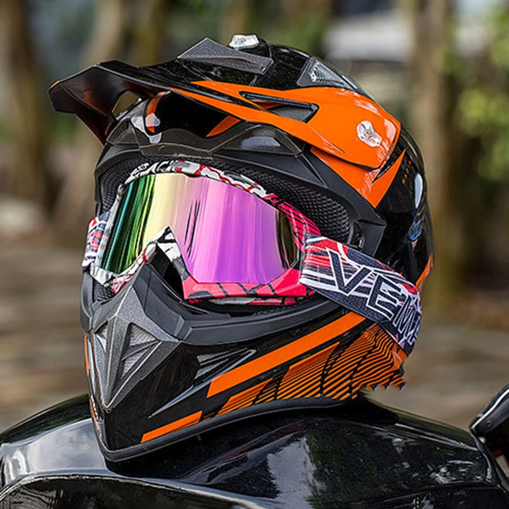 Мотоциклетные очки ATV Dirt Bike внедорожные гоночные очки против царапин пыленепроницаемые гибкие очки анти ветрозащитные очки MX очки