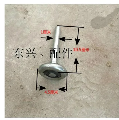 5 шт. оптом и в розницу Детали двери гаража железные ролики колеса шкивы нейлоновые шкивы колеса принадлежности для гаражных ворот