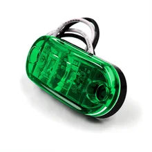 Luz de marcador lateral do caso do abs led verde impermeável 12v-24v 2.59x1.10x0.71 polegadas