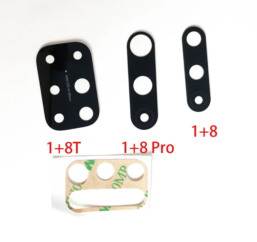 

50Pcs Rear Back Main Camera Glass Lens With Adhesive Sticker Repair Part For OPPO Oneplus 8 8T 7 6 5 Pro 7T 6T 5T
