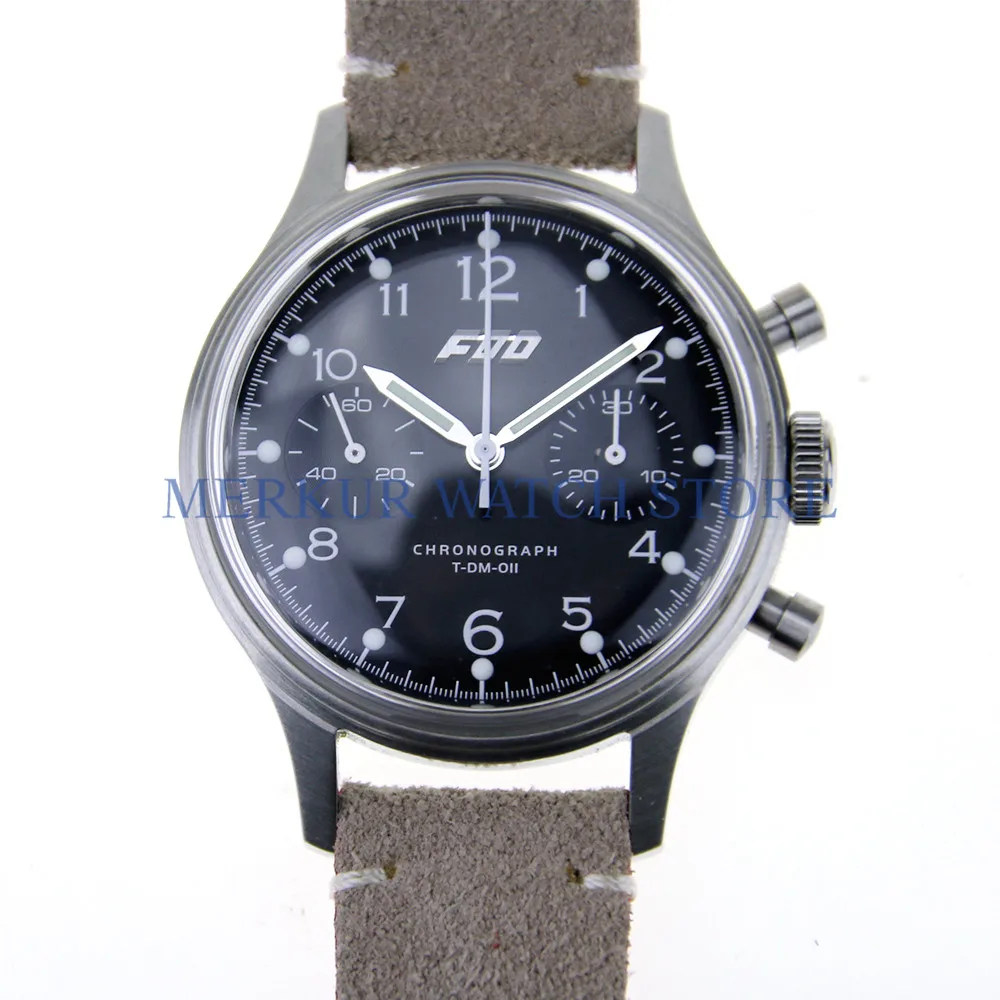 MERKUR FOD TianJin 1963 ST1901 Movimento Cronografo Meccanico mens orologio  Pilota Collo di Cigno|Mechanical Watches| - AliExpress