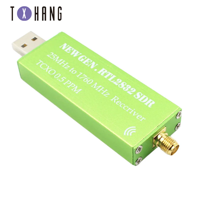 

USB2.0 RTL SDR 0.5 PPM TCXO RTL2832U R820T2 TV Tuner Stick AM FM NFM DSB LSB SW Software Defined Radio SDR TV Scanner Receiver