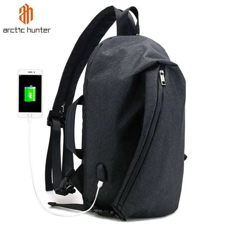 Сумка кросс-боди Мужская водонепроницаемая с USB-зарядкой |