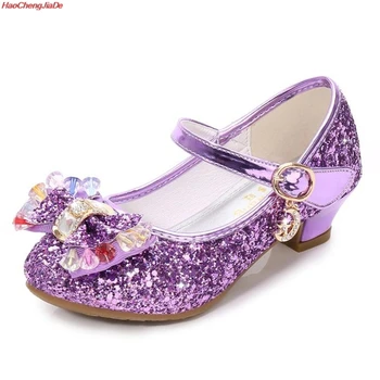 

Bow Children's Sandals Beach Princess Girl Shoes For Kids Glitter Wedding Party Shoes Kids Infantil Chaussure Enfant
