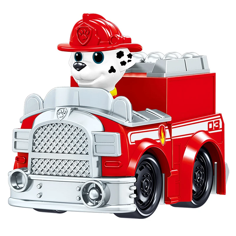 Paw Patrol Toys Dog Puppy Pull Back Car Toy ABS Action Figures Model Patrolling Canine Kids Toys for Children Birthday Gifts