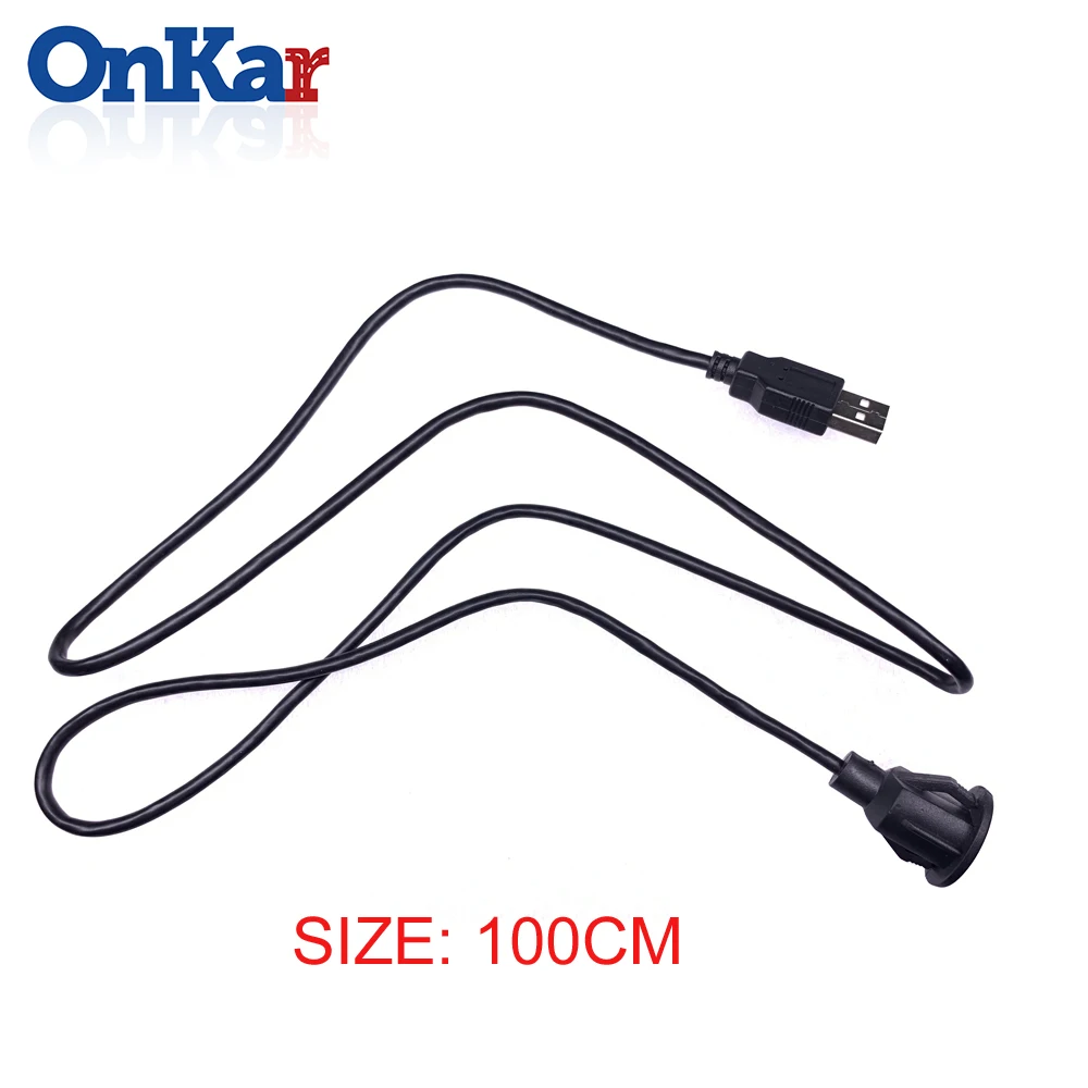 Автомобильные аксессуары ONKAR удлинитель с USB 2 0 штырь гнездо двумя