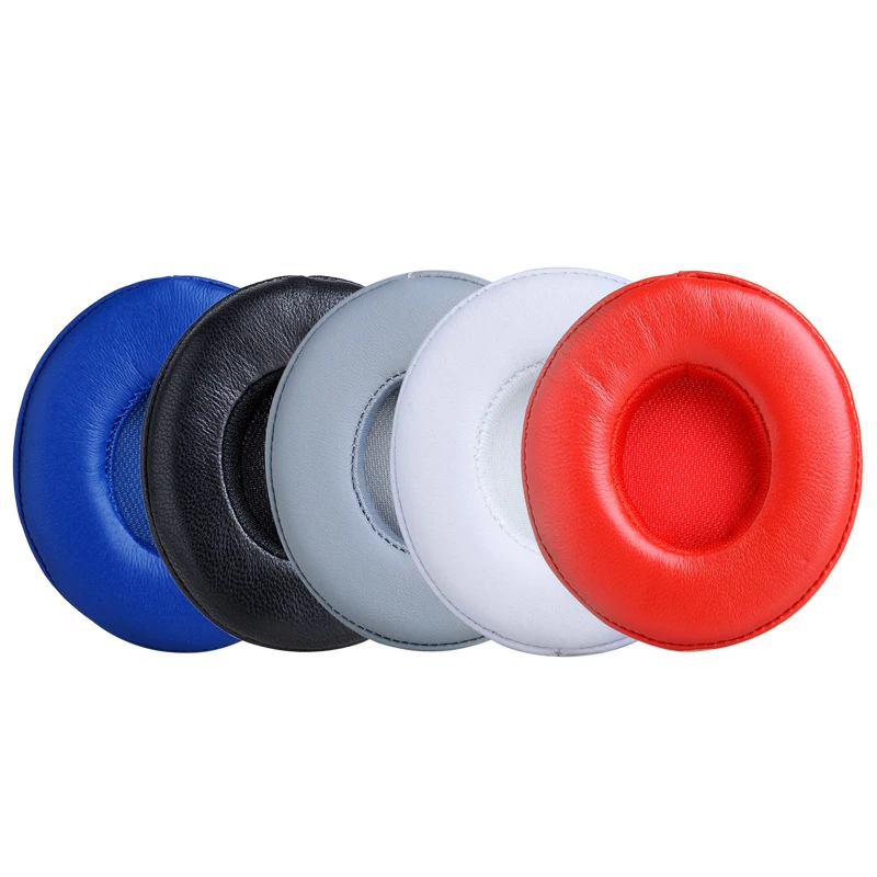 Premium Sheepskin Earpad Replacement Easy To install Cushions for Beats Solo 2 3 Wireless wired ON EAR Headphones