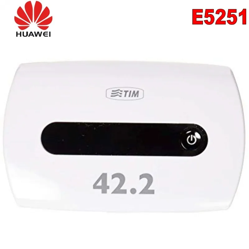 

Unlocked Huawei E5251 42.2Mbps 3G HSPA+ UMTS 900/2100MHz USB Wireless Router Pocket WiFi Mobile Broadband PK E5220 E5331 E5332