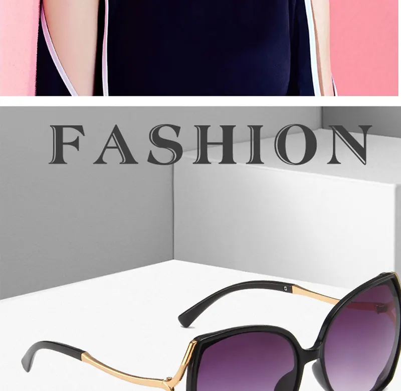RBRARE большие солнцезащитные очки женские градиентные солнцезащитные очки женские высококачественные ретро очки женские роскошные брендовые Oculos De Sol Feminino