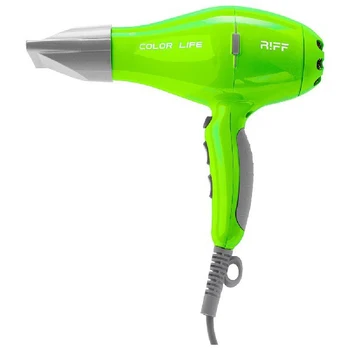 

Hair dryer Riff, F801, green