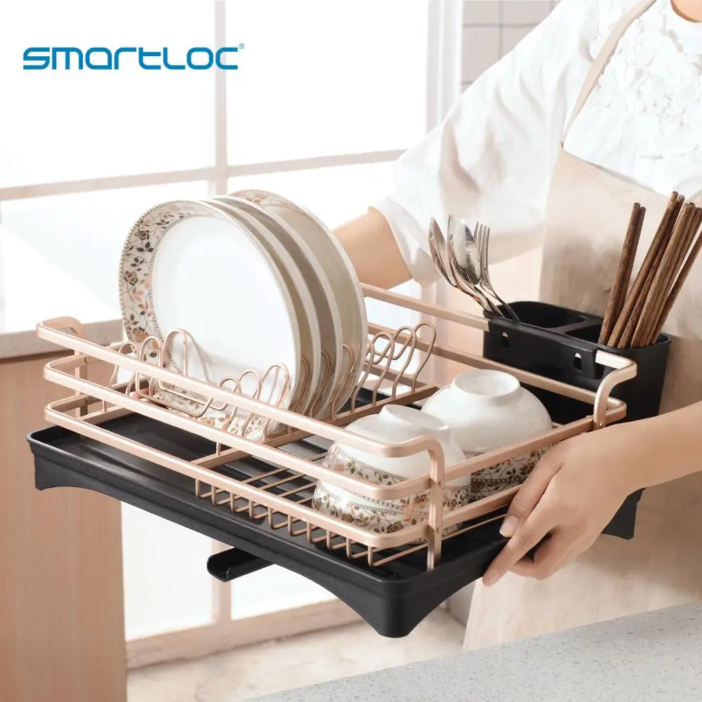 Smartloc 1 ярус держатель для сушки посуды из алюминиевого сплава|Полки и держатели| |