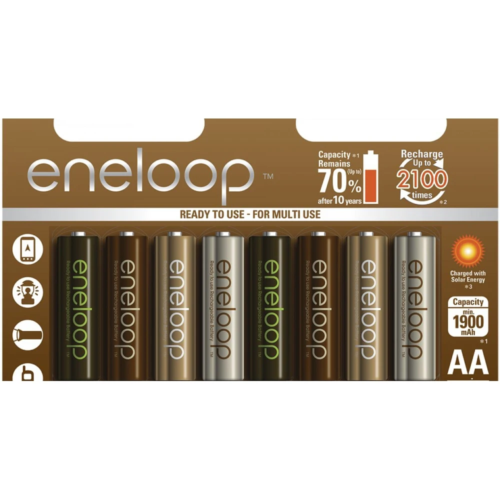 Аккумуляторы Panasonic eneloop(AA) BK-3MCCE/8UE