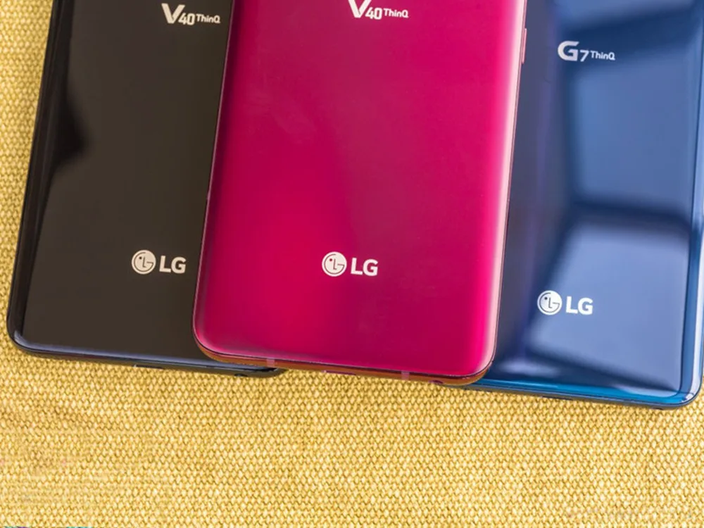 backmarket phones Original LG V40 ThinQ V405UA 6.4" 6GB RAM 64GB ROM Octa Core NFC Snapdragon Unlocked US Version 4G LTE Smart Phone Cellphone second hand iphone