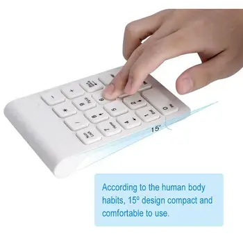

USB Numeric Keypad 18 Keys Mini USB 2.0 Hubs For Digital Compute PC Keyboard Slim shipping Drop Laptop Number Ultra Pad Q8K7