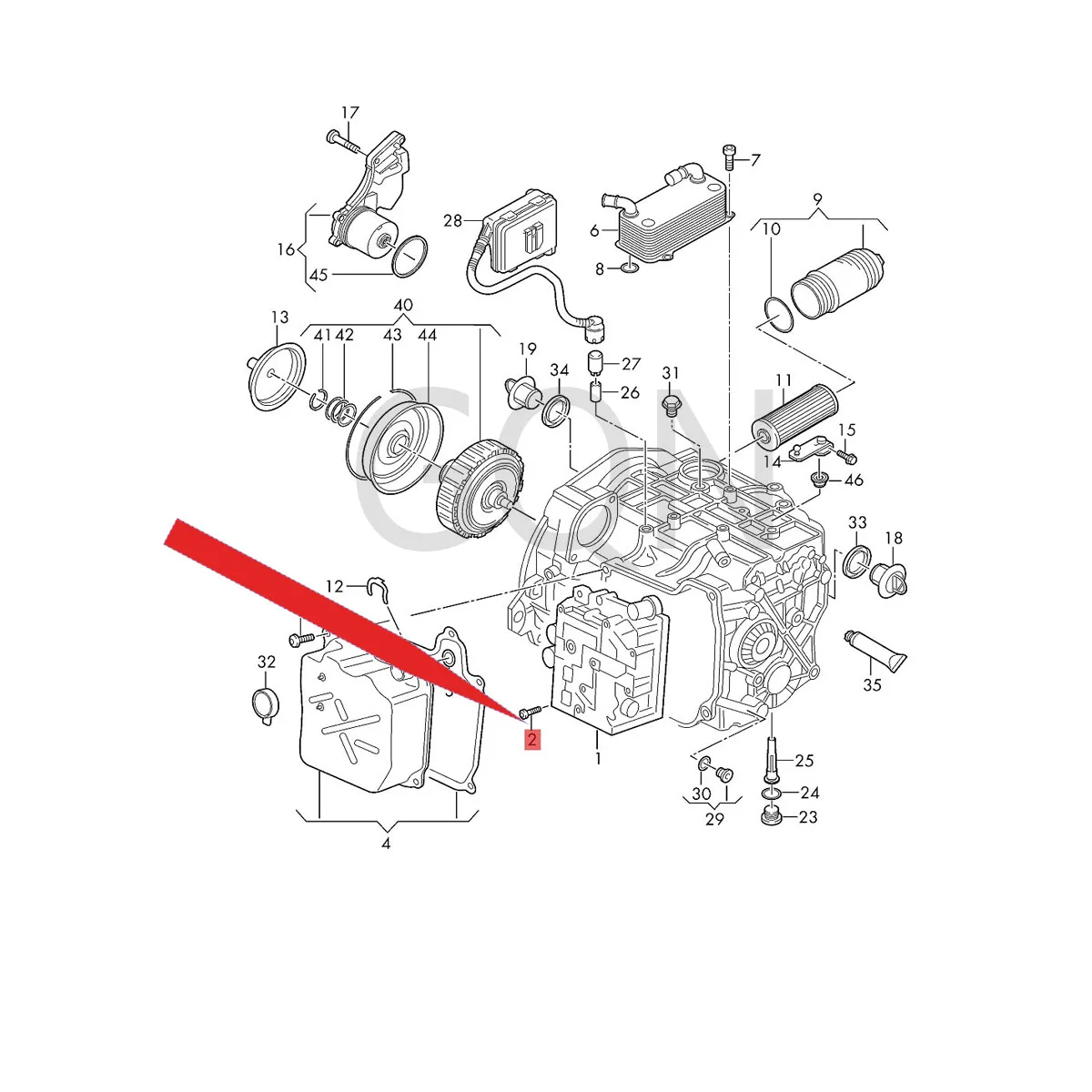

Flat head bolt Vol ksw age nLa man doM ult iva nTr ans por ter Bolt balance shaft double-end wire swing arm screw