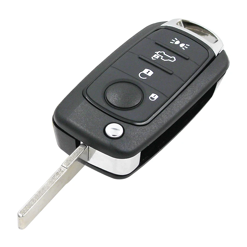 Folding-Flip-4-Button-Remote-Smart-Car-Key-433MHz-4A-Chip-SIP22-Uncut-Blade-For-Fiat (4)